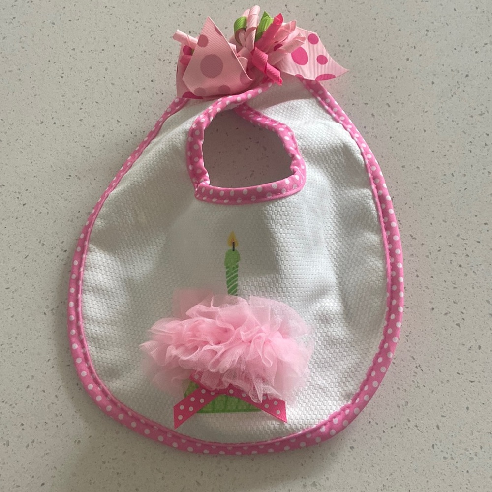 1st birthday bib